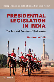 Cover of the book Presidential Legislation in India