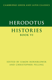 Couverture de l’ouvrage Herodotus: Histories Book VI