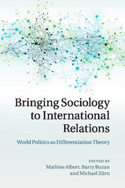 Couverture de l’ouvrage Bringing Sociology to International Relations