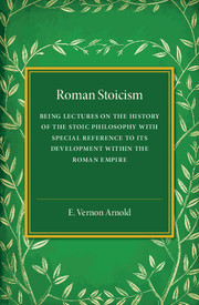 Couverture de l’ouvrage Roman Stoicism