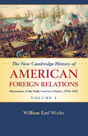Couverture de l’ouvrage The New Cambridge History of American Foreign Relations: Volume 1, Dimensions of the Early American Empire, 1754–1865
