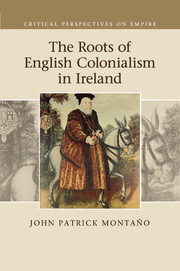 Couverture de l’ouvrage The Roots of English Colonialism in Ireland