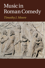 Couverture de l’ouvrage Music in Roman Comedy