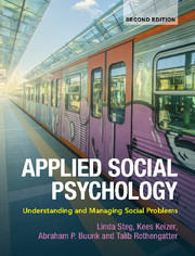 Cover of the book Applied Social Psychology