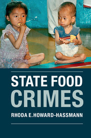 Couverture de l’ouvrage State Food Crimes
