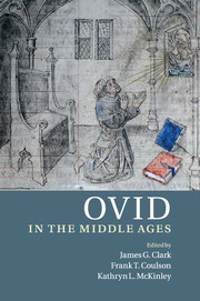 Couverture de l’ouvrage Ovid in the Middle Ages