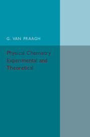 Cover of the book Physical Chemistry: Experimental and Theoretical