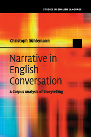 Couverture de l’ouvrage Narrative in English Conversation