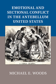 Couverture de l’ouvrage Emotional and Sectional Conflict in the Antebellum United States