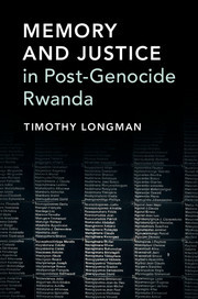 Couverture de l’ouvrage Memory and Justice in Post-Genocide Rwanda
