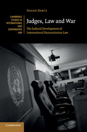 Couverture de l’ouvrage Judges, Law and War