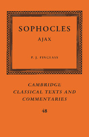 Couverture de l’ouvrage Sophocles: Ajax