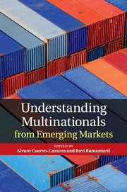 Cover of the book Understanding Multinationals from Emerging Markets