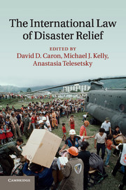 Couverture de l’ouvrage The International Law of Disaster Relief