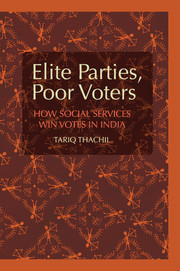 Couverture de l’ouvrage Elite Parties, Poor Voters