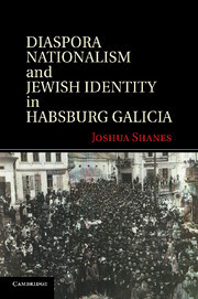 Couverture de l’ouvrage Diaspora Nationalism and Jewish Identity in Habsburg Galicia