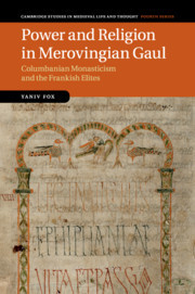 Couverture de l’ouvrage Power and Religion in Merovingian Gaul