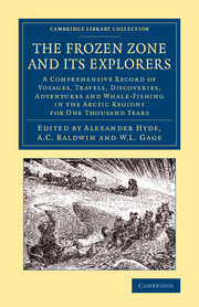Couverture de l’ouvrage The Frozen Zone and its Explorers