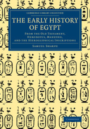 Cover of the book The Early History of Egypt