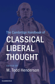 Cover of the book The Cambridge Handbook of Classical Liberal Thought
