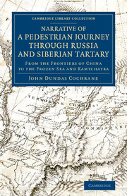 Cover of the book Narrative of a Pedestrian Journey through Russia and Siberian Tartary