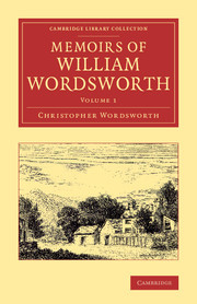 Couverture de l’ouvrage Memoirs of William Wordsworth