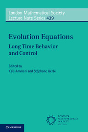 Couverture de l’ouvrage Evolution Equations