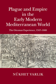 Couverture de l’ouvrage Plague and Empire in the Early Modern Mediterranean World