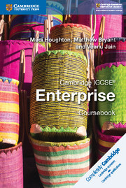 Cover of the book Cambridge IGCSE® Enterprise Coursebook