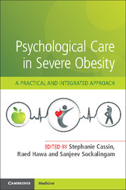 Cover of the book Psychological Care in Severe Obesity