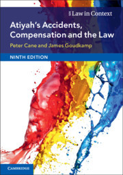 Cover of the book Atiyah's Accidents, Compensation and the Law