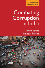 Couverture de l’ouvrage Combating Corruption in India