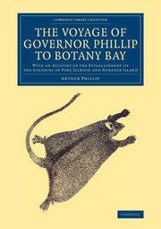 Couverture de l’ouvrage The Voyage of Governor Phillip to Botany Bay