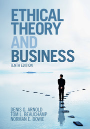 Couverture de l’ouvrage Ethical Theory and Business
