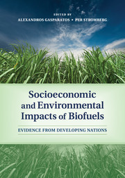 Couverture de l’ouvrage Socioeconomic and Environmental Impacts of Biofuels