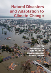Couverture de l’ouvrage Natural Disasters and Adaptation to Climate Change