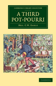 Couverture de l’ouvrage A Third Pot-Pourri