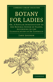 Couverture de l’ouvrage Botany for Ladies