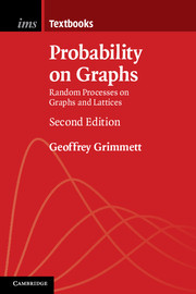 Couverture de l’ouvrage Probability on Graphs