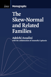 Couverture de l’ouvrage The Skew-Normal and Related Families