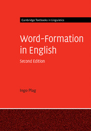 Cover of the book Word-Formation in English
