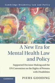 Couverture de l’ouvrage A New Era for Mental Health Law and Policy
