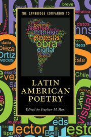 Couverture de l’ouvrage The Cambridge Companion to Latin American Poetry