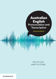 Couverture de l’ouvrage Australian English Pronunciation and Transcription