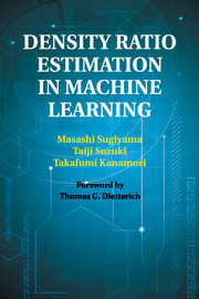 Cover of the book Density Ratio Estimation in Machine Learning