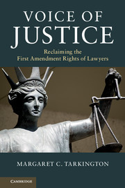 Cover of the book Voice of Justice