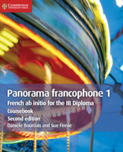 Couverture de l’ouvrage Panorama francophone 1 Coursebook