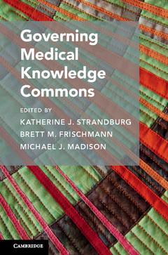 Cover of the book Governing Medical Knowledge Commons