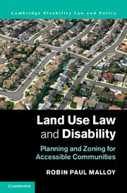 Couverture de l’ouvrage Land Use Law and Disability