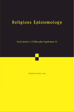 Cover of the book Religious Epistemology